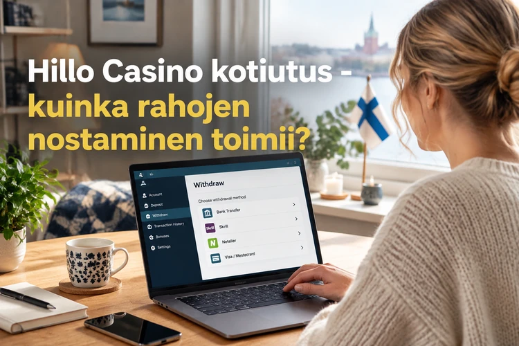 Hillo Casino kotiutus - kuinka rahojen nostaminen toimii?