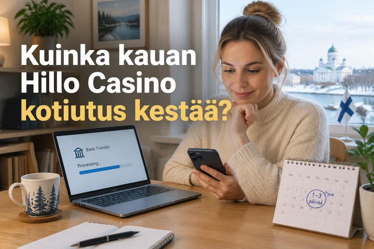 Kuinka kauan Hillo Casino kotiutus kestää?