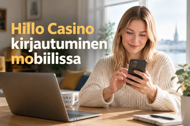 Hillo Casino kirjautuminen mobiilissa