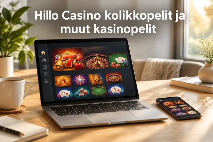 Hillo Casino kolikkopelit ja muut kasinopelit